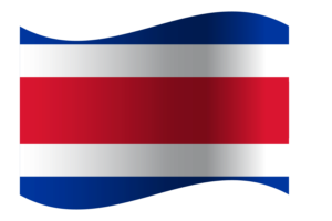 Republic of the Costa Rica flag