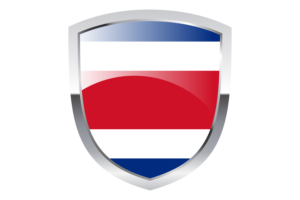 National Flag of Costa Rica Clipart flag