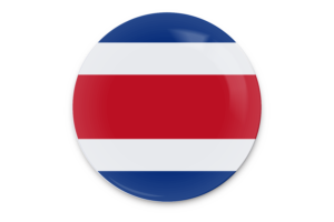 Costa Rica Flag Vector Art flag
