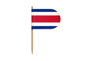 Costa Rica Flag for Desk, Table flag