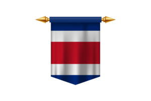 Emblem of the Republic of the Costa Rica flag