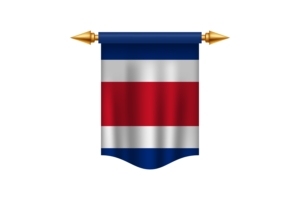 Costa Rica Flag Royal Banner flag