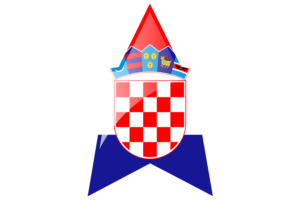 Croatia Flag Star Icon flag