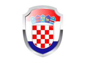 Croatia Shield Logo flag