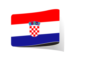 Croatia Flag Illustration Clipart flag