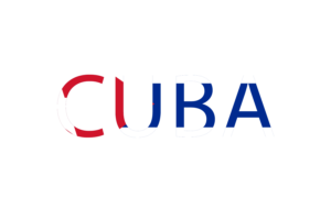 Cuban Text Art flag