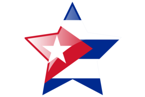 Cuban Flag Star Icon flag