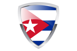 Cuban Shield Flag flag