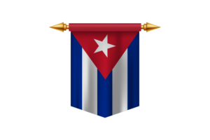 Emblem of the Republic of the Cuban flag