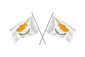 Cyprus Waving Friendship Flag flag