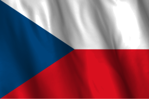 National Flag of Czechia flag