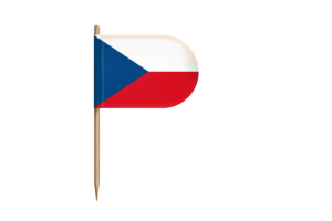 Czechia Flag for Desk, Table flag
