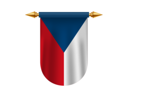 Czechia Flag Emblem Vector Images flag