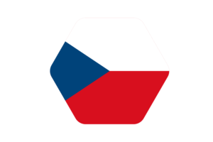 Czechia Flag Vector Illustration flag