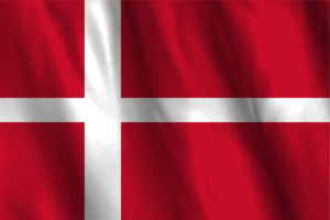 National Flag of Denmark flag