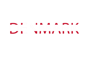 Denmark Text Art flag