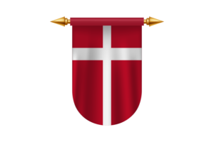 Denmark Flag Emblem Vector Images flag