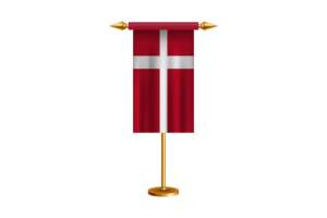 Denmark Ceremonial Flag Vector Free flag