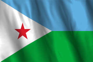 National Flag of Djibouti flag