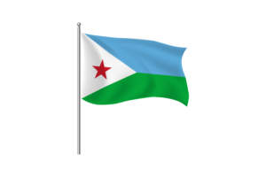 Djibouti Flag Clipart flag