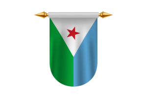 Djibouti Flag Emblem Vector Images flag
