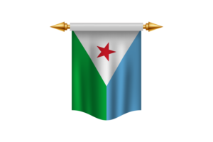 Djibouti Flag Royal Banner flag