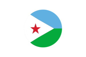 Djibouti Flag Circle Vector Free flag