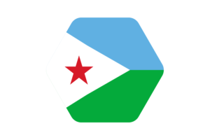 Djibouti Flag Vector Illustration flag
