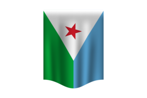 Djibouti Flag Banner flag
