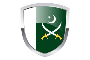 Clipart del ejército paquistaní flag