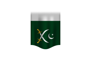 Banner de la bandera del Pak-Army flag