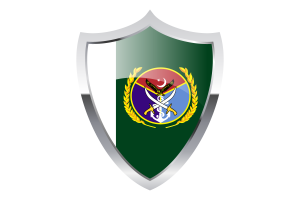 Chairman Joint Chiefs of Staff Committee Flag with Medieval Heater Shield flag