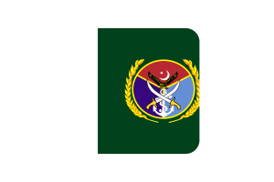 Chairman Joint Chiefs of Staff Committee Flag Square Rounded Shape flag