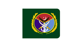 Chairman Joint Chiefs of Staff Committee Flag rounded Rectangle Vector Illustration flag