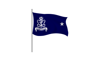 Commodore Flag Clipart flag