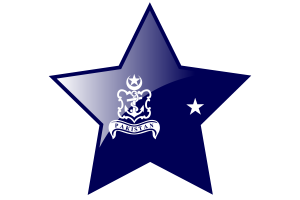 Commodore Flag Star Icon flag