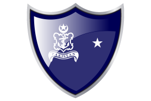 Shield with Flag of Commodore flag