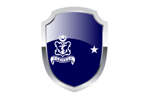 Commodore Shield Logo flag