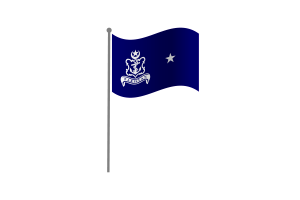 Waving Flag of Commodore flag