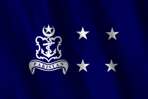 Bandiera Nazionale dell'Ammiraglio della Marina flag
