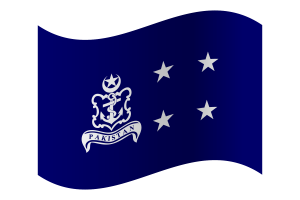 Bandiera dell'Ammiraglio della Marina flag