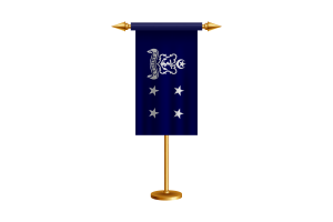 Bandiera dell'ammiraglio della marina vettoriale gratuita flag