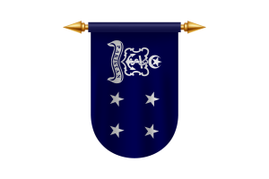 Immagini vettoriali dell'emblema della bandiera dell'ammiraglio della marina flag