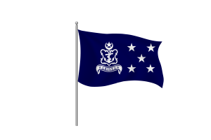 Navy Admiral of the Fleet Flag Clipart flag