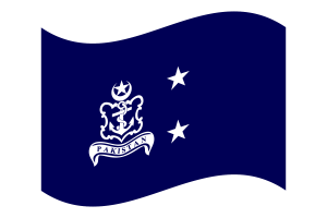 Bandiera dell'Ammiraglio di Vascello flag