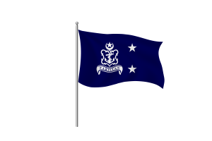 Clipart della Bandiera dell'Ammiraglio di Vascello flag