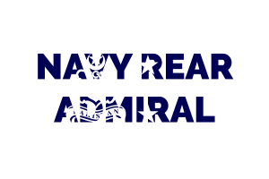 Arte Testuale dell'Ammiraglio di Vascello flag