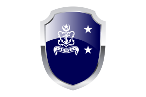 Logo Scudo dell'Ammiraglio di Vascello flag