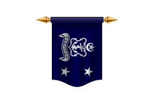 Bandiera Reale dell'Ammiraglio di Vascello flag