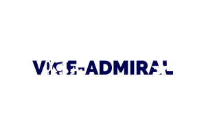 Vice-Admiral Text Art flag